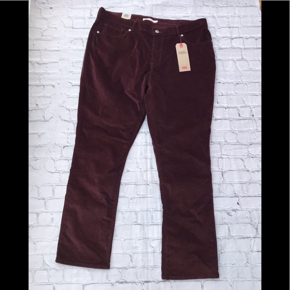 Levi’s Classic Straight Corduroy Pants Size:18 - Picture 2 of 5